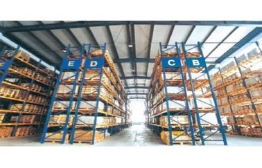 Custom selective pallet racking systems / adjustable industrial shelving racks