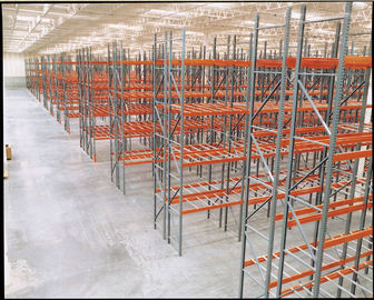 Heavy Duty Standard Pallet Racking Safety , Antrirust High Density Racking System