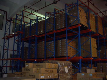ทั้งสองด้านเข้าลึกสองครั้ง Drive In Pallet จัดเก็บข้อมูลอุตสาหกรรม