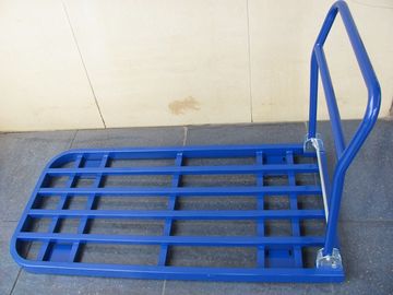 1200 x 600mm หลอดโลหะพับรถเข็นอุปกรณ์อุตสาหกรรมที่มีผงสีเสร็จแล้ว